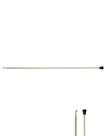 KnitPro Tunische haaknaalden aluminium 30cm, Ophalen of Verzenden, Nieuw, Breien of Haken, Wol of Garen