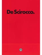 1981 VOLKSWAGEN SCIROCCO BROCHURE NEDERLANDS, Nieuw, Volkswagen, Author