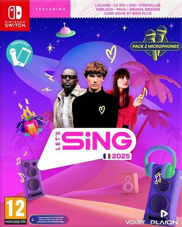 Lets Sing 2025 (Switch Games), Spelcomputers en Games, Games | Nintendo Switch, Ophalen of Verzenden, Zo goed als nieuw