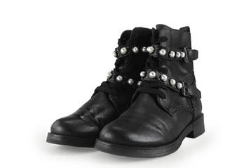 Marco Tozzi Biker boots in maat 38 Zwart, Verzenden, Zwart, Overige typen, Marco Tozzi