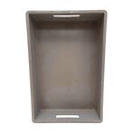 Stapelbak 600x400x120 mm, grijs pp, gebruikt, Doe-het-zelf en Verbouw, Ophalen of Verzenden, Gebruikt