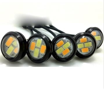 23MM LED - DUO COLOR - Eagle Eye - amber / wit - Waterproof, Ophalen of Verzenden, Nieuw