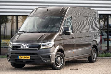 MAN eTGE Basis 36 kWh | EXPORT!, Automaat, Stof, Gebruikt, Bruin