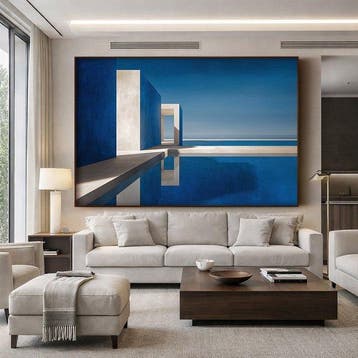 Lea Ottavi - Edge Of Stillness · XXL · Hand signed