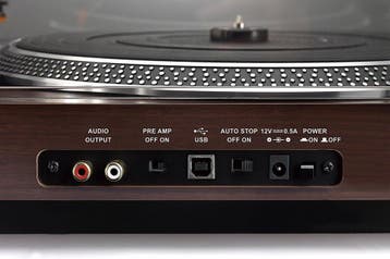 Lenco Platenspeler L-90X halfautomatisch met USB-aansluiting, Verzenden, Zo goed als nieuw