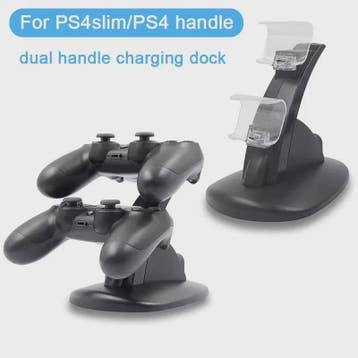 Dubbele Oplaadstation Dock voor PS4 Controllers, Verzenden, Nieuw