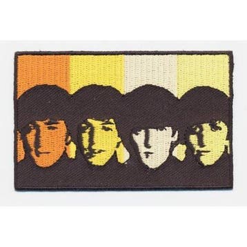 The Beatles - Heads in Bands - patch officiële merchandise, Ophalen of Verzenden, Nieuw, Kleding