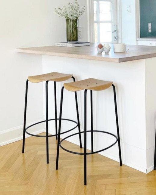 Make Nordic - Piet Hein - Kruk (2) - UGO Barstool - Hoge, Antiek en Kunst, Kunst | Designobjecten