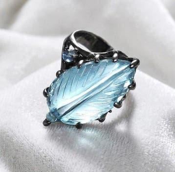 Zonder minimumprijs - Ring met amulet Zilver, geoxideerd, Sieraden, Tassen en Uiterlijk, Antieke sieraden