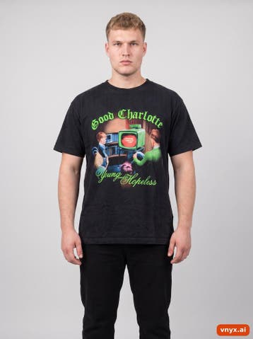 THUNDER T-shirts Heren maat L Zwart Vintage, Ophalen of Verzenden, Nieuw