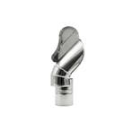 Enkelwandig RVS rookkanaal, gek Ø100mm, Ophalen of Verzenden, Nieuw