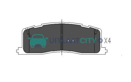 *Tip*  Remblokken TOYOTA, Auto-onderdelen, Uitlaatsystemen, Nieuw, Toyota, Ophalen of Verzenden