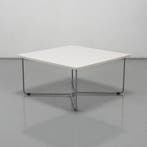 Bijzettafel Steelcase B-Free - Wit blad - 75 x 75 cm - Vaste, Ophalen of Verzenden, Nieuw