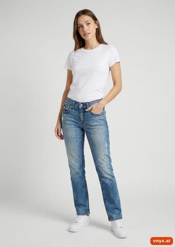 True Religion Jeans Dames maat WW33 / L29 Lichtblauw Vintage, Ophalen of Verzenden, Nieuw
