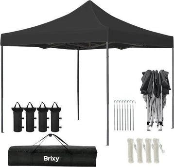 2dekans | Brixy Partytent - Paviljoen - Easy Up - Opvouwbaar, Ophalen of Verzenden, Zo goed als nieuw
