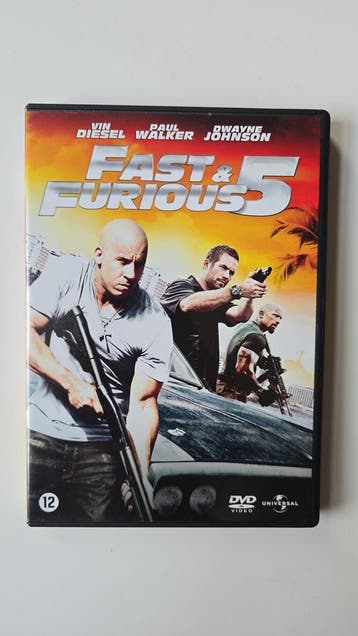 FAST & FURIOUS 5 (DVD), Verzenden, Gebruikt