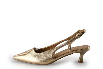 Manfield Slingbacks in maat 37 Goud, Kleding | Dames, Overige kleuren, Verzenden, Zo goed als nieuw, Manfield