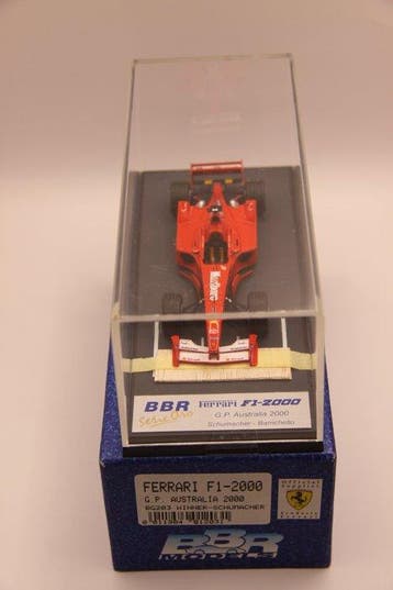 BBR 1:43 - Modelauto - Ferrari F1-2000 - BBR Models Serie, Nieuw
