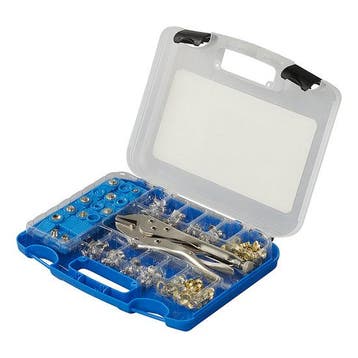Assortiment met oogjes en kliksluitingen 275st., Verzenden, Nieuw