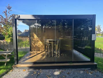 Aluminium Pergola shift Premium 400 x 300 cm, Tuin en Terras, Ophalen, Gebruikt