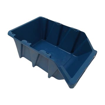 Magazijnbak, 264x434x168 mm, levensmiddelgeschikt, blauw, Ophalen of Verzenden