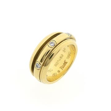 Piaget Possession Bangle damesring met diamanten; 0,21 ct., Sieraden, Tassen en Uiterlijk, Ringen, Gebruikt, Overige kleuren, Ophalen of Verzenden