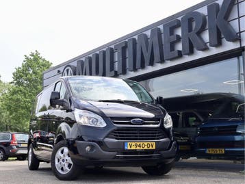 Ford Transit Custom 2.0 TDCI DUBBELE CABINE 6 PERSONEN MARGE, Gebruikt, Euro 6, Ford, Lease
