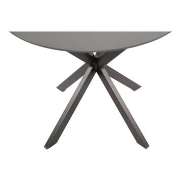 Crest tuintafel rond ø90cm, Ophalen of Verzenden, Nieuw, Zwart