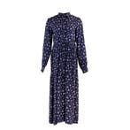 Livthelabel • zwarte maxi jurk met bloemen • S, Kleding | Dames, Jurken, Verzenden, Zwart, Nieuw, LIVTHELABEL