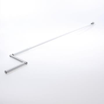 OUTLET Hautau Slingerstang sa komp.le1000mm wit - 2e Keus, Ophalen of Verzenden, Nieuw