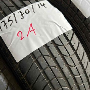4 x Dunlop 175-70-14 Zomerbanden 6mm, 14 inch, Gebruikt, 175 mm, Ophalen of Verzenden