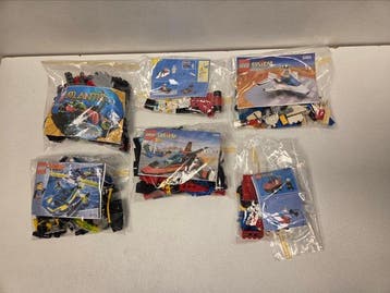 Lego Set - City, Atlantis, Alpha Team - Jet 7 -6580 + 6407, Nieuw