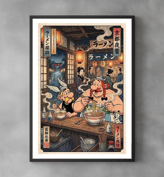 Sato Hageshi - Ramen Feast – Astérix & Obélix - Pop Art -, Cd's en Dvd's, Dvd's | Tekenfilms en Animatie