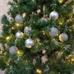 Christmas Gifts Kerstballen Set - Kunststof - Ø6 cm - Zil.., Diversen, Kerst, Ophalen of Verzenden, Nieuw