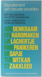 Signalement van nieuwe woorden - W.P. Woordenboek van 2000, Verzenden, Gelezen, Red: Riemer Reinsma