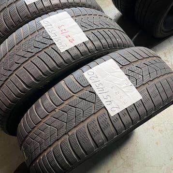 2 x Pirelli Scorpion Zero 245-45-20 Winterbanden 4,5mm, Band(en), Personenwagen, 20 inch, Gebruikt