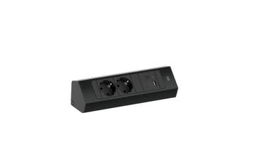 Casia 2 Hoek Power Unit Met Dubbele USB Opladen (Europese, Verzenden, Nieuw, Overige typen