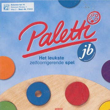 Paletti Rekenen tot 10, Niveau 1, map 2 (zie omschrijving), Verzenden, Nieuw
