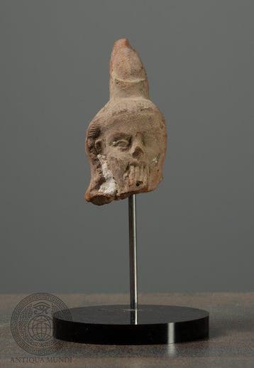 Oude Egypte, Ptolemeïsch Terracotta Fragment van Harpocrates, Antiek en Kunst