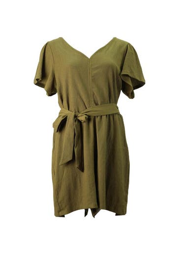 Anytime Jumpsuit in maat 42 Groen, Anytime, Verzenden, Zo goed als nieuw, Groen