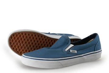 Vans Instappers in maat 42 Blauw, Kleding | Heren, Overige typen, Zo goed als nieuw, Vans, Verzenden