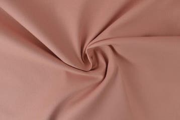 Katoen canvas 350 g/m² Oud roze - rol 10 meter, Verzenden, Nieuw