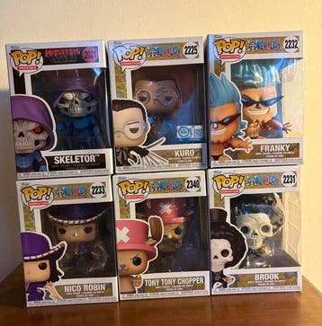 Funko - Funko Pop - One Piece - Mix Funko Pop: 6 pieces