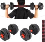 Verstelbare Halterset 10 kg met 40 cm Verbindingsstang, Sport en Fitness, Fitnessmaterialen, Verzenden, Nieuw