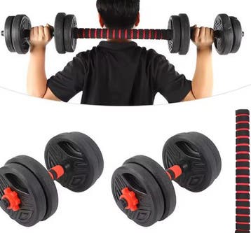 Verstelbare Halterset 10 kg met 40 cm Verbindingsstang, Verzenden, Nieuw