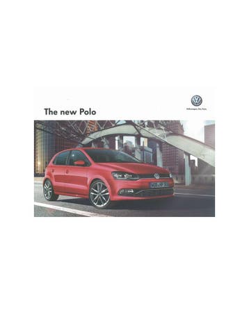2014 VOLKSWAGEN POLO BROCHURE CHINEES, Nieuw, Volkswagen, Author