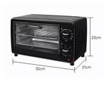 Mini Airfryer Oven 13L Compact Heteluchtoven met Venster, Verzenden, Nieuw