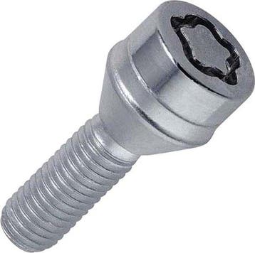 McGard Slotboutenset M12x1.25 - Konisch - Lengte 24.1mm, Verzenden, Nieuw