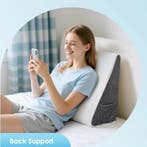 Ergonomisch Traagschuim Wigkussen Driehoekig Rugkussen, Verzenden, Nieuw
