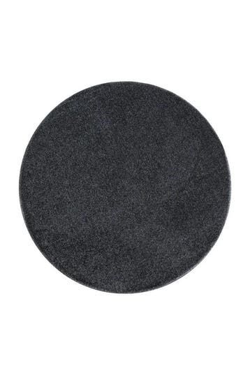 Rond Vloerkleed | Ata | Effen | Grijs | 120x120 cm, Verzenden, Nieuw